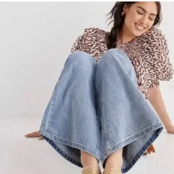 Anthropologie Pilcro High Rise Trouser Bootcut - Picture 3 of 8